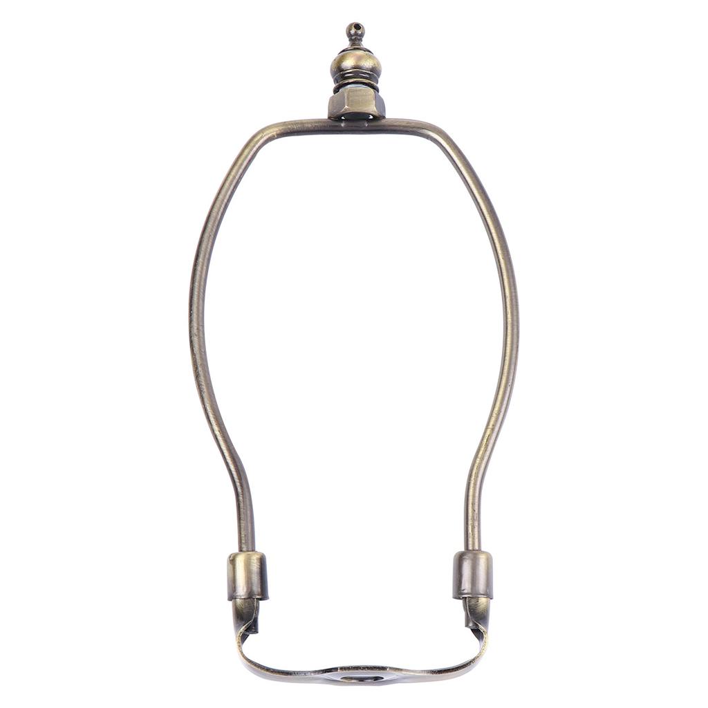 1pc Horn Lamp Bracket 10Mm Bottom Hole Diameter 6 Inch Bronze Iron Lampshade Frame For Lamp Shade Harp Fitting Lighting