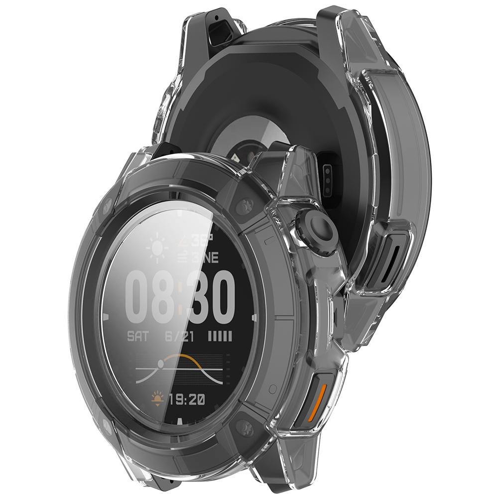 PC Protective Case + Tempered Film For Coros Nomad Anti-Drop Hard Bumper Shell Smartwatch Cover