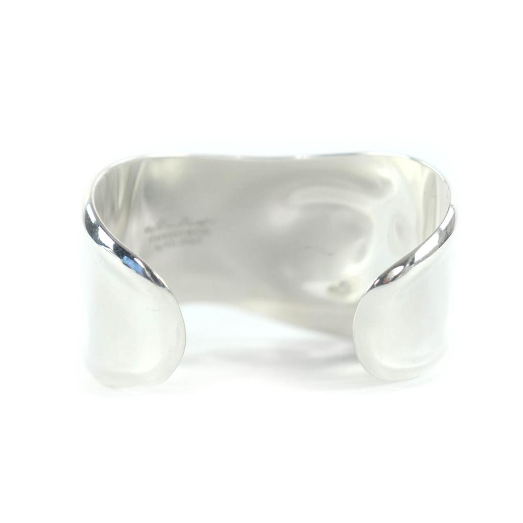Ausgezeichnetes TIFFANY&Co. Armreif Knochenmanschette Schmal Silber AG925 Damen Gebraucht