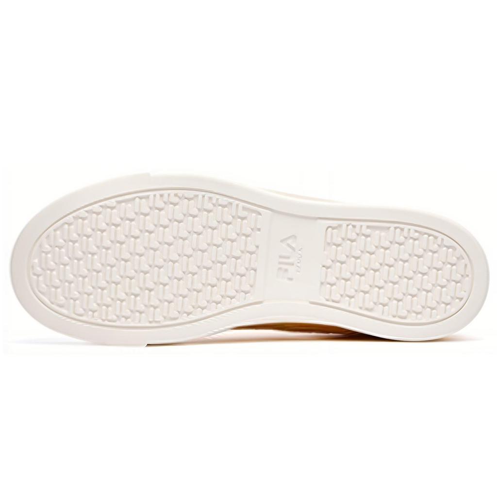 Fila Luke Comfortable Versatile Synthetic Leather Low-Top Canvas Shoes Men Sneakers Yellow White F12M226308FFS