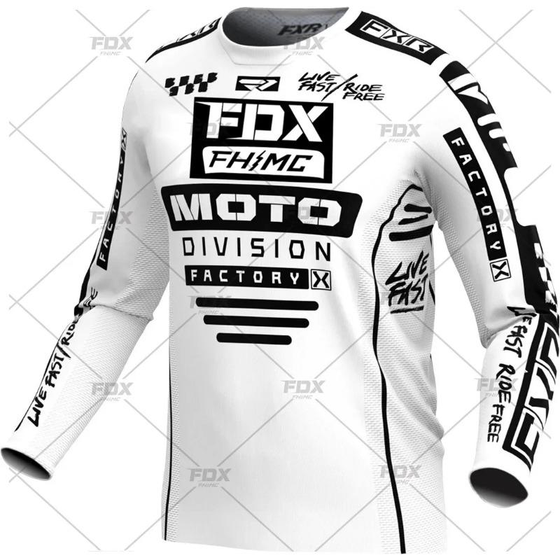 2024 Maglia da Downhill da Corsa Mountain Bike Motocicletta Ciclismo Crossmax Camicia Ciclismo Abbigliamento per Uomo Maglia MTB MX Ranger Fdx DH