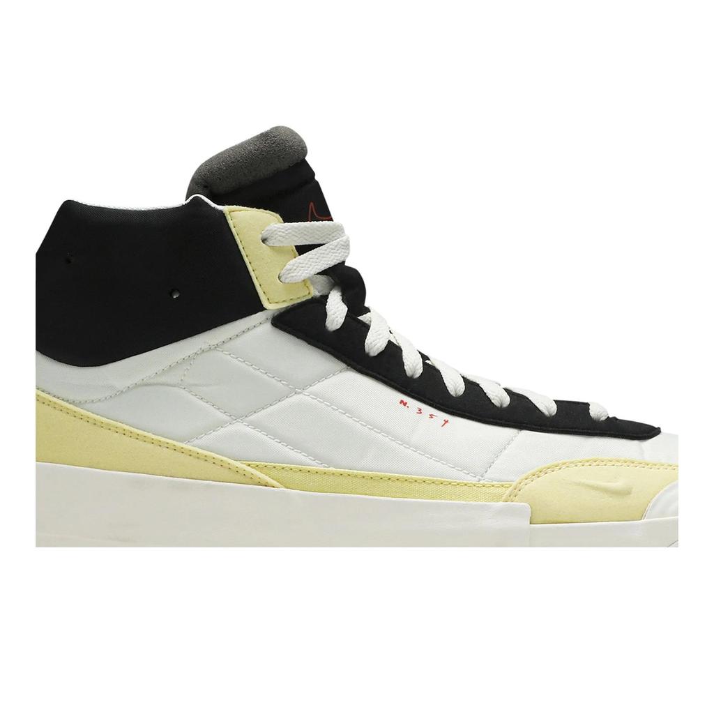 Nike Drop Type Mid 'Sail' (Unisex) Sail / Black / Bicycle Yellow / Habanero Red Skate Shoes BQ5190 102