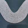 Nucleated Freshwater Pearl Necklace, 4-5mm Slightly Flawed Bread Pearls for DIY Multi-Strand Jewelry