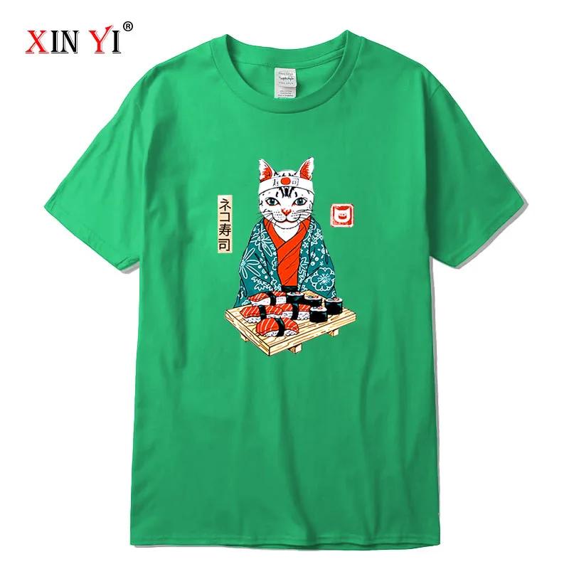 Mens High Quality 100 Cotton Funny Anime Tshirt Printing Summer T Shirt Casual Loose Male Crewneck for Men Tshirt Male Tee
