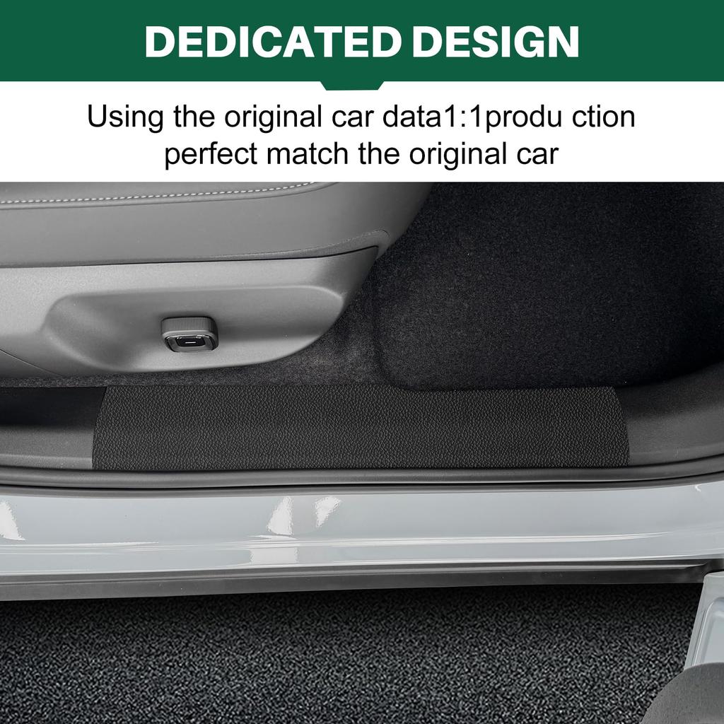 KUNGKIC Volvo EX30 2025 2024 Side Step Guard, Scuff Plate, Door Guard Sticker, Side