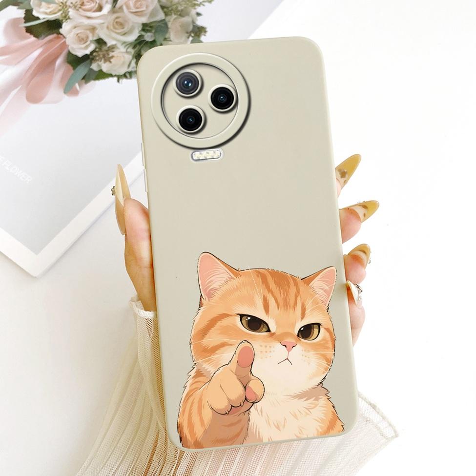 For Infinix Note 12 Pro 4G Case X676B Fashion Cartoon Cute Funny Painted Silicone Bumper For Infinix Note 12 2023 X676C Casing