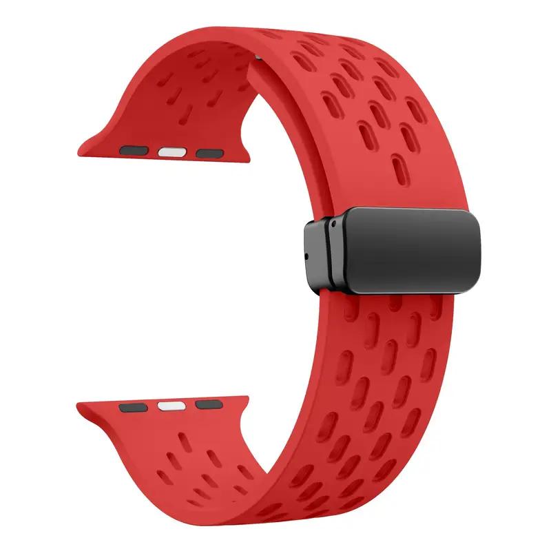 Siliconen band voor Apple watch band 49mm 45mm 44mm 42mm 46mm 40mm 41mm Armband Correa iWatch Series 11 9 8 10 SE 7 6 5 Ultra 2