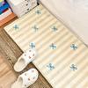 OEING Fresh Bowknot Design Area Rug