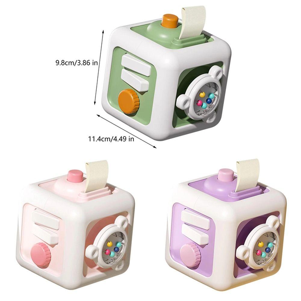Fine Motor Toy Practice Skills Drawer Cube Drawer Switches 6 IN 1 Educational Toy  Boys Girls
