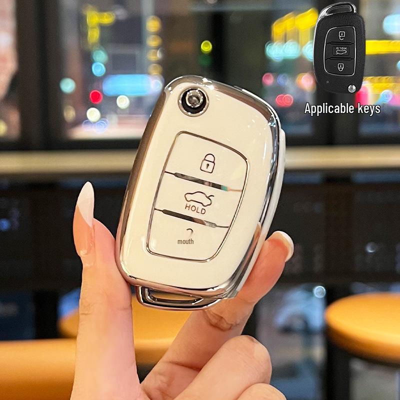 Hyundai Mistra, Ix35, Elantra, Verna, Festa, Sonata, Ix25 Car Key Cover