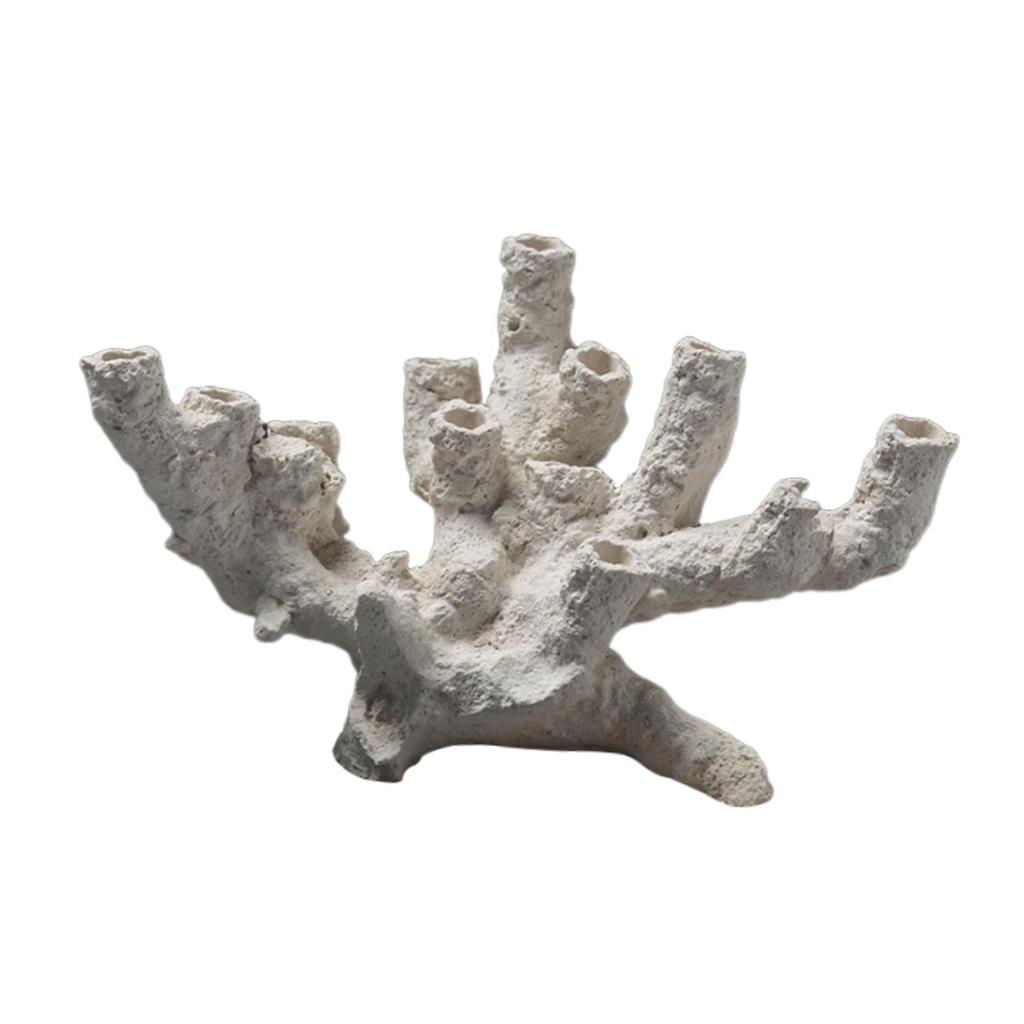 Nascondiglio per la Riproduzione dell'Acquario Ornamento Accessorio per il Paesaggio dell'Acquario Scultura Artigianato Statuetta Marina Statua Decorazione Nido Aquascaping