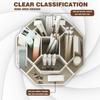 Cosmetic Organizer Box 360 Degree Rotating Makeup Brush Case Holder Lipstick Holder Eyebrow Pencil Storage Tube