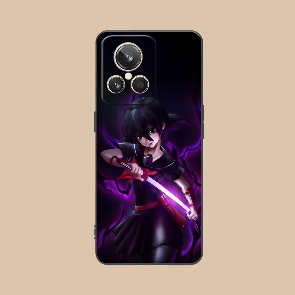 Akame Kurome Matte TPU Mobile Phone Case for Realme 15 14 13 12 11 10 9 Pro Plus T i Lite 5G Colorful Printing Cover