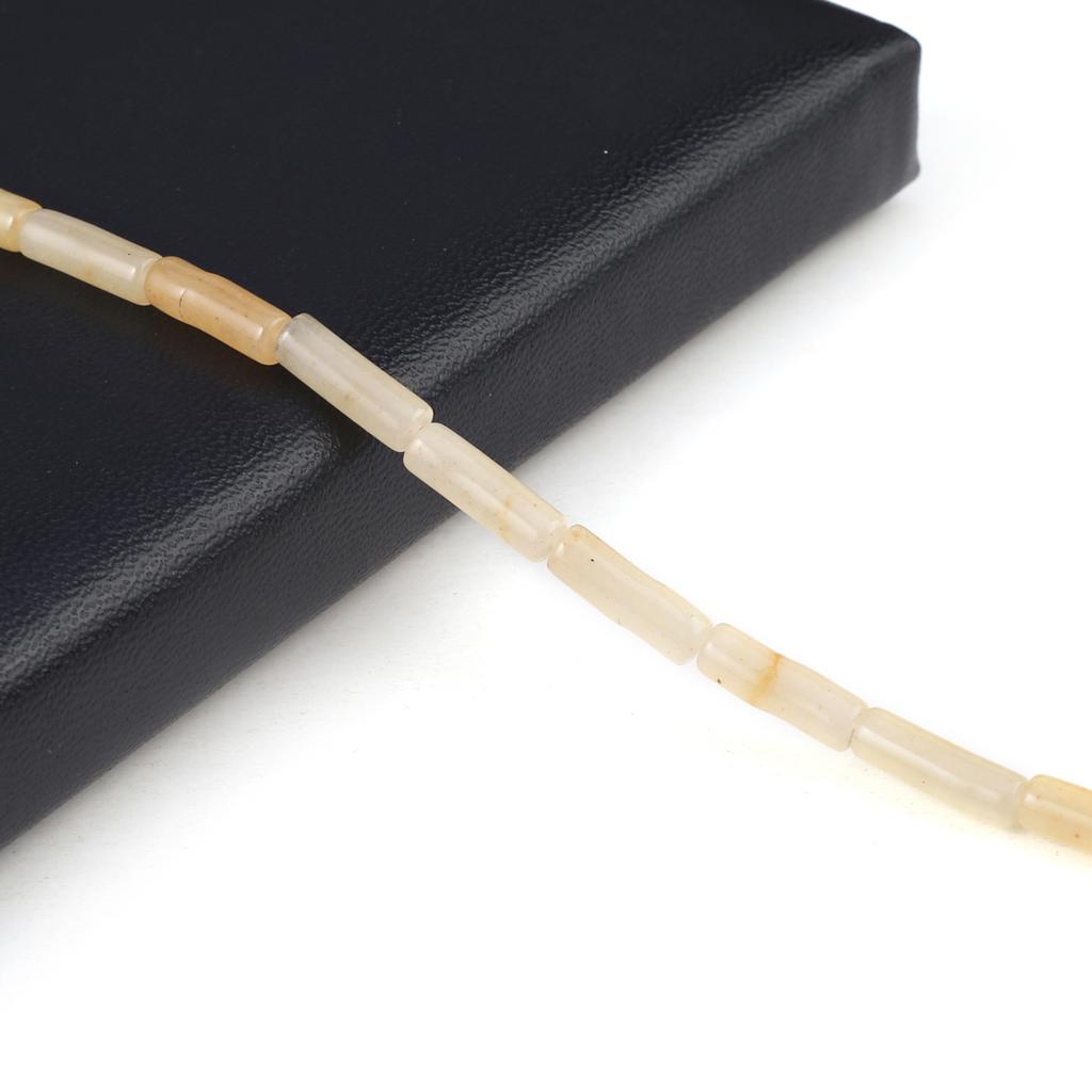 Natural Stone Beads Gold Swan/Turquoise Cylindrical Isolation Bead For Jewelry Making DIY Necklace Bracelet Earrings Accessory