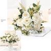 2PCS Artificial flower bouquets, artificial roses, high-end artificial flower bouquets.