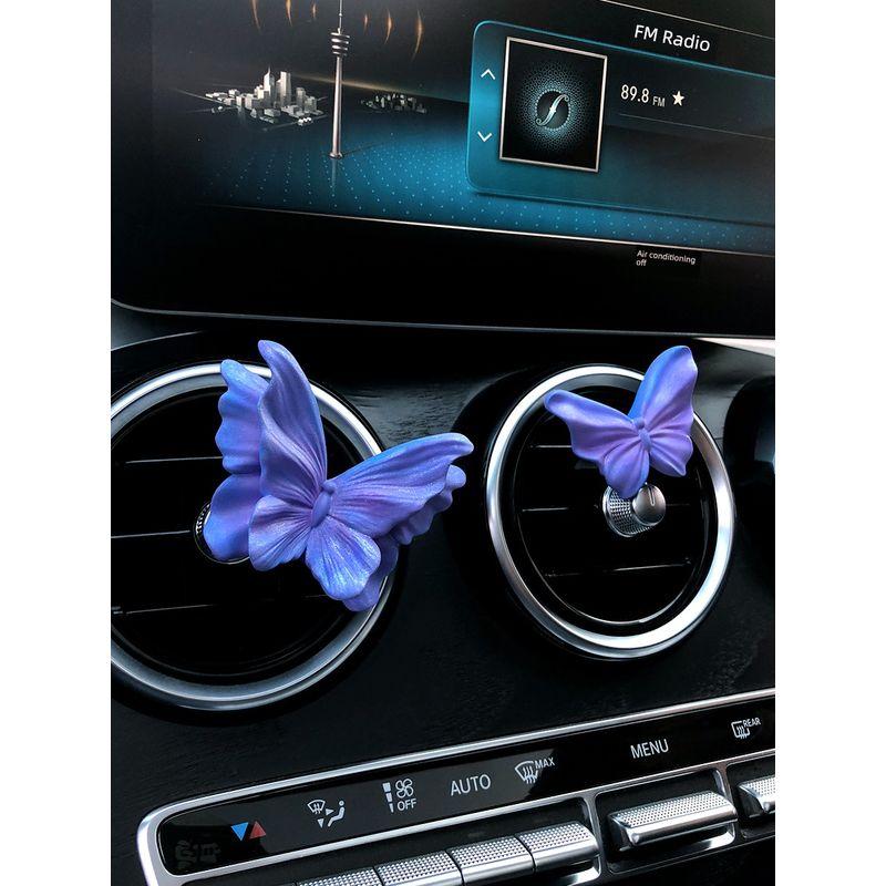 Bring In Wealth and Treasure Butterfly Decoration Female Driver Decoration Car Aromatherapy