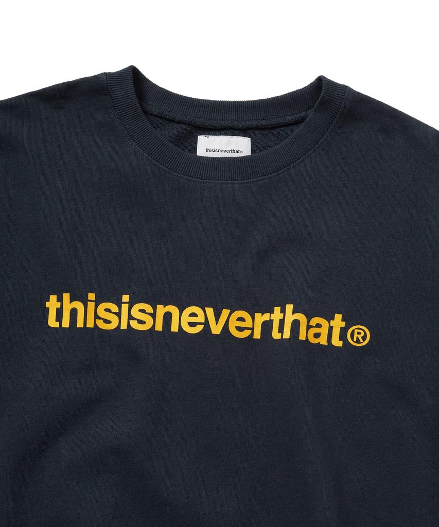 THISISNEVERTHAT T-Logo Lt Crewneck Navy
