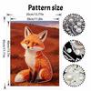 Pearl Painting Kit Fox Animal DIY Home Decoration Painting