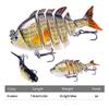Fishing Lures Multi Jointed Swimbait Crank Bait Slow Sinking Bionic Artificial Bait Freshwater Saltwater Trout Bass Fishing Acce