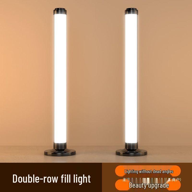 Double Row LED Live Streaming Beauty Light for Desktop Computers