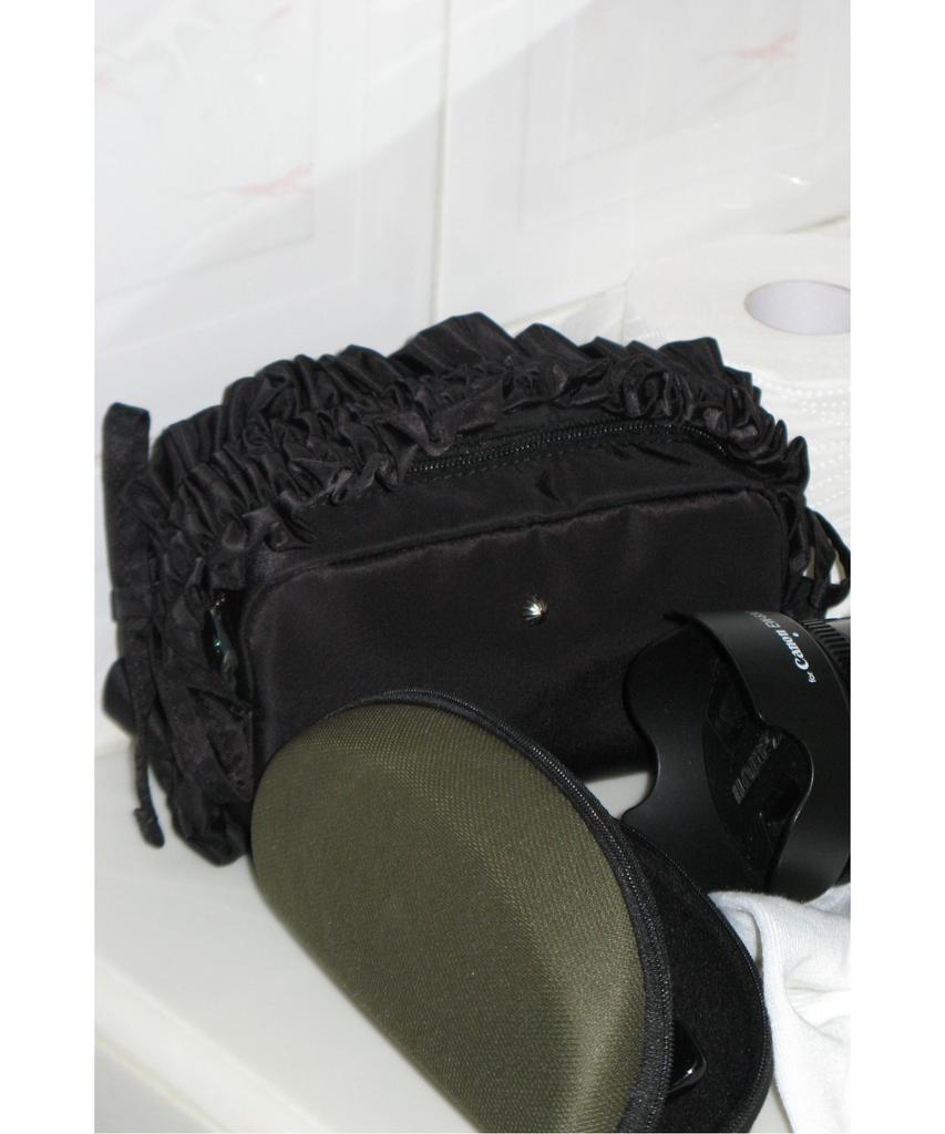 Suecomma Bonnie Fev_Ruffle Tiny Bag(Black)_Dfbaa25503Blk