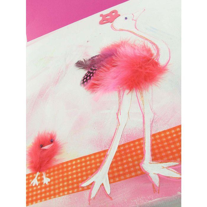 Plumes d'oiseaux - CTOP - Camaïeu de violet - 50 pièces - Décoration