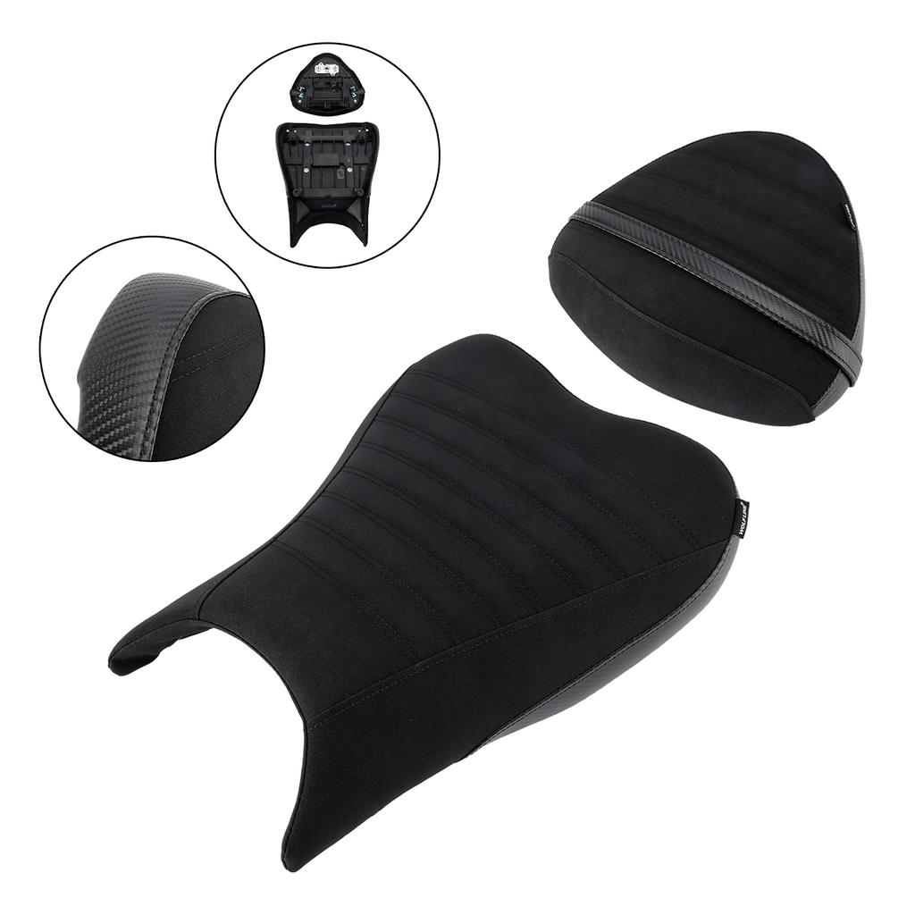 Front&Rear Raider Passenger Cushion Kit Black1 For Suzuki Gsx1300R 2022-2024