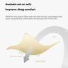 Imitated Silk Eye Cover Set Memory Foam Eye Masque 3-Piece Cloth Bag Hair Rings Storage Bag Comfortable Hypoallergenic Sleeping Shield Eye Care Tools