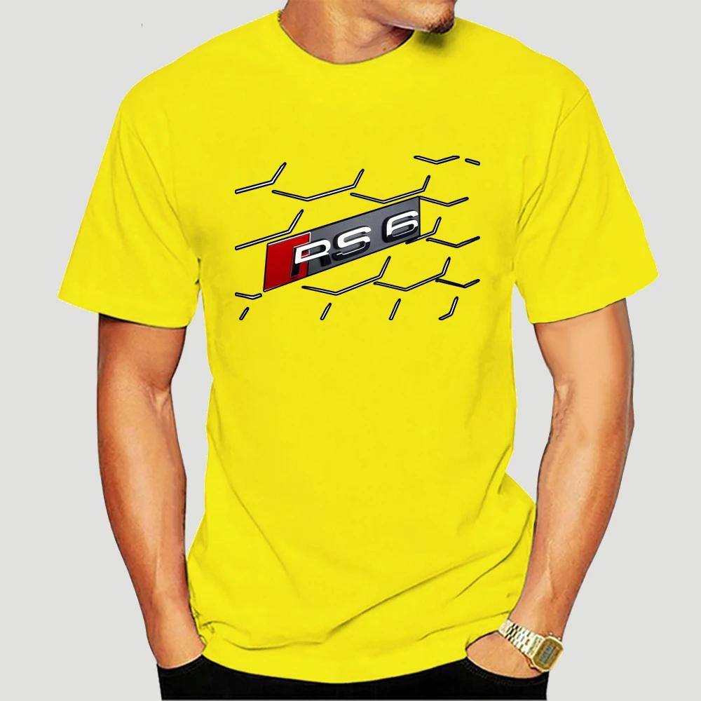 Newest 2019 Fashion Hot Sale 100% Cotton Harajuku Funny Men T Shirts Rs6 Sline A3 A4 A5 A6 A7 Fsi Tfsi Fan Tee Shirt 6015X