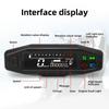 AD For Motorcycle Odometer Speedometer Tachometer 12000RPM Gear TRIP ODO Motorbike Voltage Gauge Kit Speed Gauge Tacho Meter