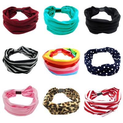Hairband Yoga Hair Accessories Headband Women Wide Head Wrap Turban Stretch 1PC Elastic Hair Band
