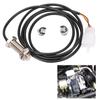 Motorrad-Tachometer-Sensorkabel, Motorrad-Digital-Tachometer-Kilometerzähler-Sensorkabel mit 2 Magneten für Motorräder Dirtbikes