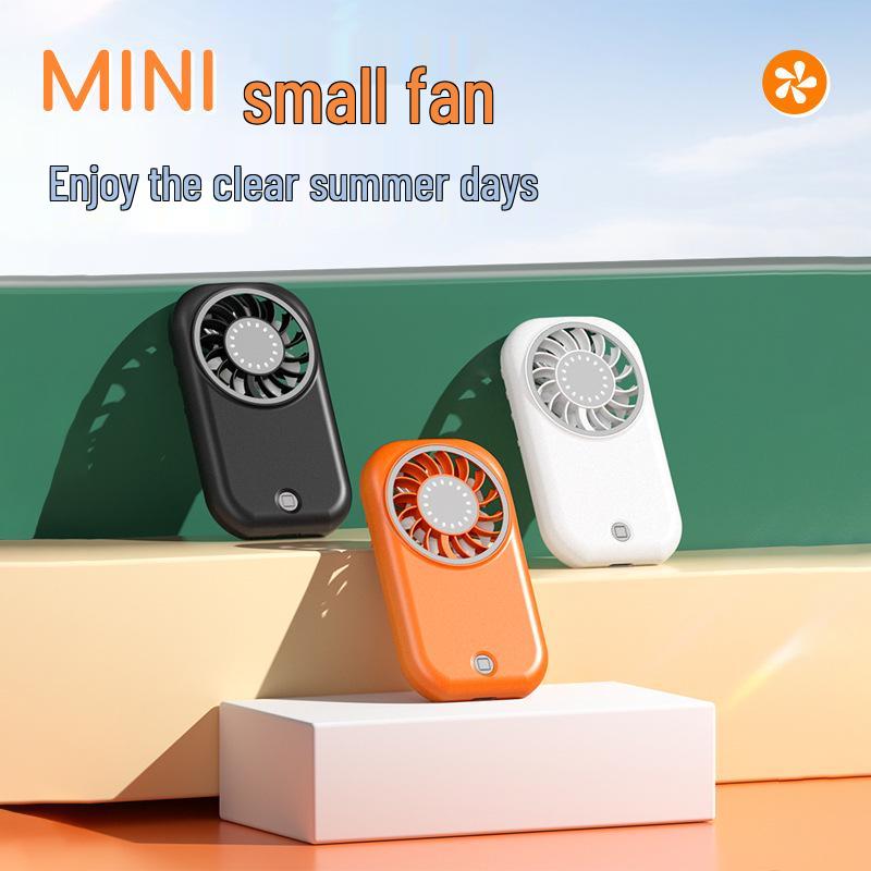 2026 USB-Powered Neck Hanging & Desktop Electric Fan - Mini Folding Portable Fan with Digital Display
