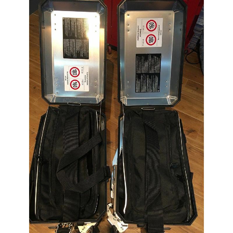 31L Motorcycle Luggage Bag Black Inner Rear Case Bag For Bmw R1200Gs Adventure