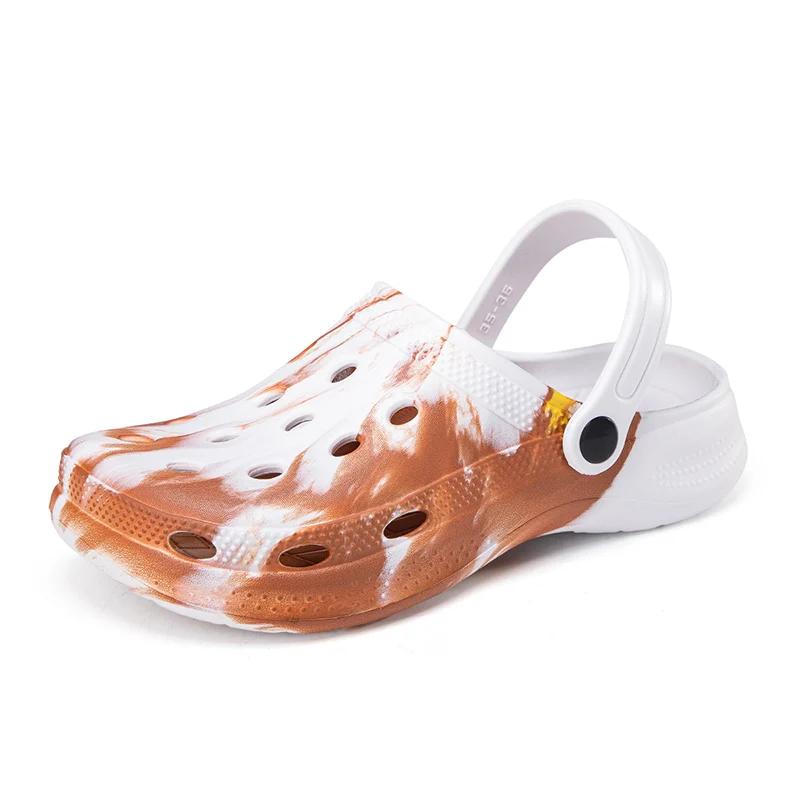 Parent-child Mixed Colors EVA Slippers Couple's Light Shoes for Men High Quality Waterproof Home Sandals Women Comfortable Slide