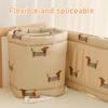 Universal Crib Bumper Soft Crib Side Guard Breathable Cotton Padding for Baby Crib Playpen Side Bed Protection Safe Crib Liner for Boys Girls