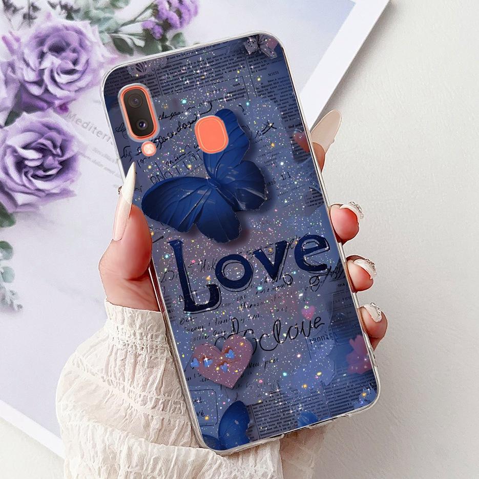 For Samsung Galaxy A20e Case SM-A202F Popular Fashion Painted Cover Soft Silicone Phone Case For Samsung A20e A202F Fundas Coque