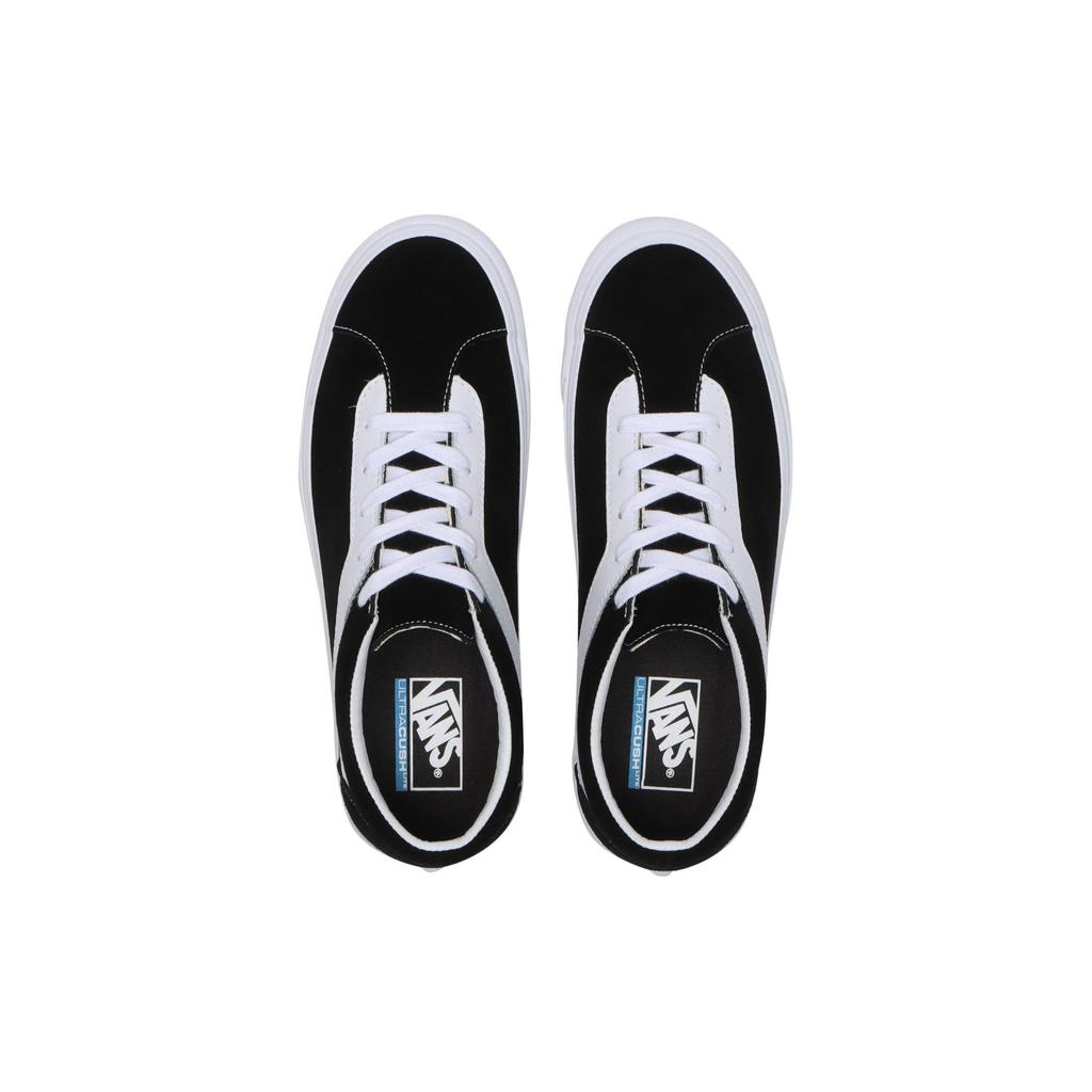 Vans Bold Ni Leather Suede UltraCush Lite Unisex Black True White VN0A3WLPOS7