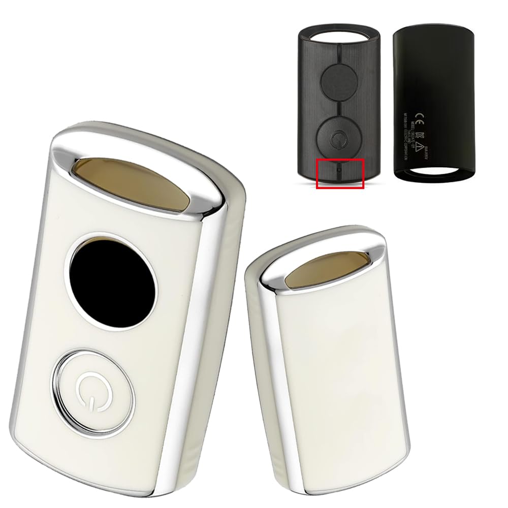 [ontto] Smart Key Case Key Cover Key Holder for Yamaha белый