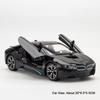 1:22 Scale I8 Mc20 Sports Car Model Toy Diecast Metal Pull Back Simulation Sound Light Luxury Cars Models Collection Ornaments
