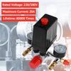 90-120PSI Air Compressor Control Switch Vertical Switch Manifold Regulator  Mechanical Equipment