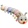 Colourful Caterpillar Plush Toy Stuffed Animal Doll Home Decoration Kids Gift
