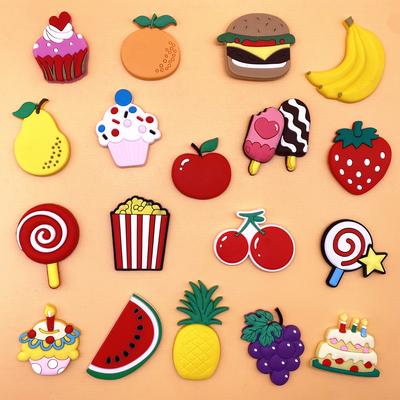 Cute Cartoon Fridge Magnet Set for Kids Decorative Magnetic Accessories for Home Refrigerator Decor PVC Magnetic Magnets