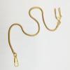 Men Pocket Watch Snake Chain Heavy Duty Lightweight Vintage Alloy Clip-on Pocket Watch Chain Fashion Jewelry Replacement Accessory