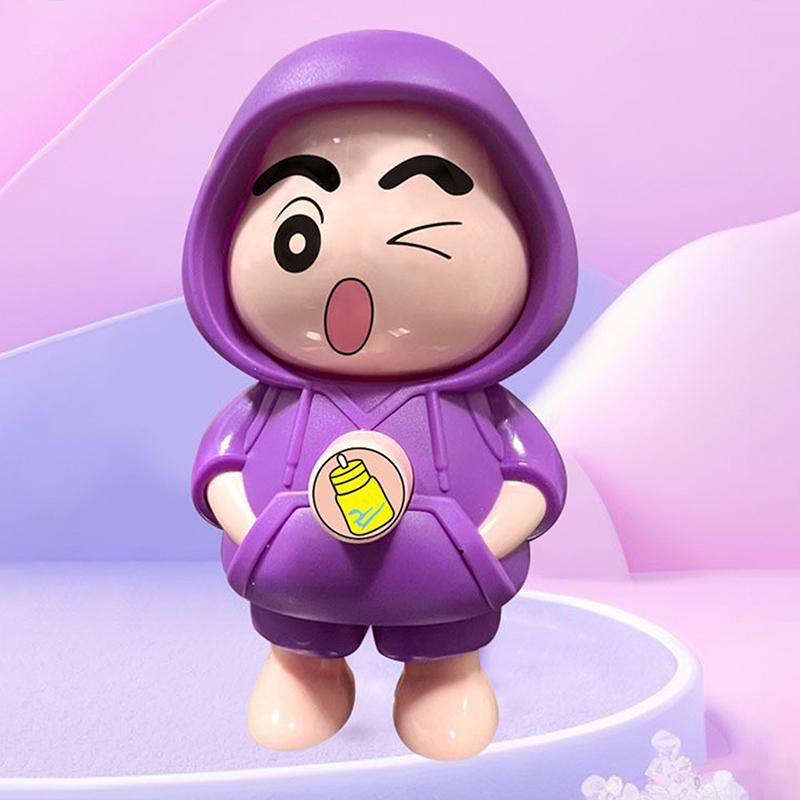 

1 шт. Подвеска на сумку, мультяшная анимация, кукла меняющая лицо Крэйон Шин-чан, брелок для снятия стресса, милые настольные украшения, подарок