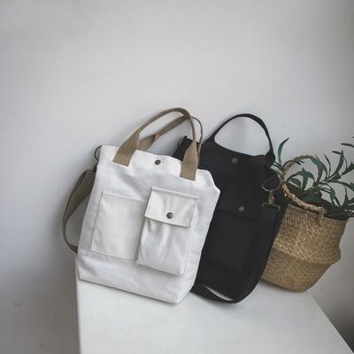 Canvas Shoulder Bags Environmental Shopping Bag Tote Package Crossbody Bags Purses Casual Handbag Fo