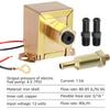 Electric Fuel Pump 12V 4.5-7PSI Universal Gasoline and Diesel  Transfer Pump with 2 Fuel Connectors Metal Electric Fuel Pump