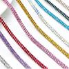 5M Self Adhesive Crystal Rhinestone Sticker 5mm Width Crystal Motif Self Adhesive Rhinestone Multicolour Adhesive Diamond
