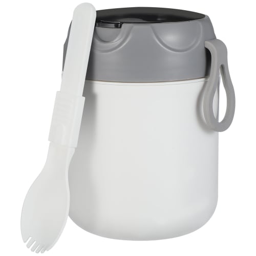 NUOLUX Soup Jar, Microwaveable, 500ml Large Capacity, Soup Jar, Lunch Jar, Soup Container, Bento Box, Soup Container with Lid, Leakproof, Food Bowl, S