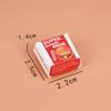 Mini Simulation Fun Small Hamburger Doll House Ornament Food Food Play Children Play House Toy Model Small Items